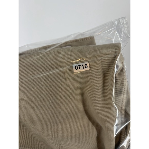 GAP Jeans Women Size 26 2R Khaki Tan Barrel High Rise 100% Cotton Pants - Picture 7 of 7